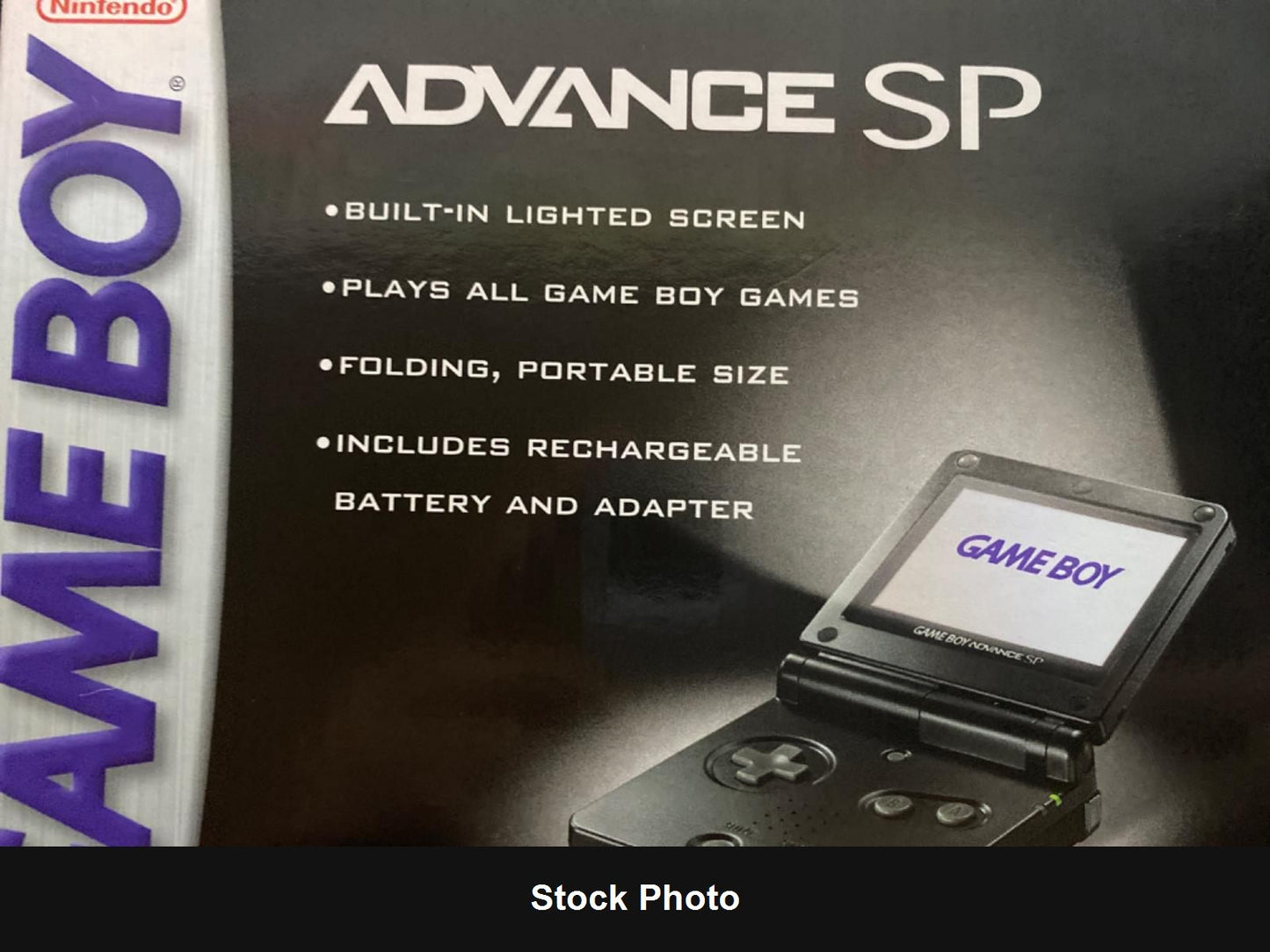 Game Boy advance sp onyx - Console