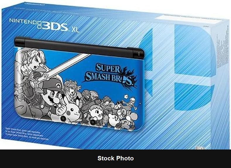 Nintendo 3DS XL Super Smash Bros. Blue Edition - Console