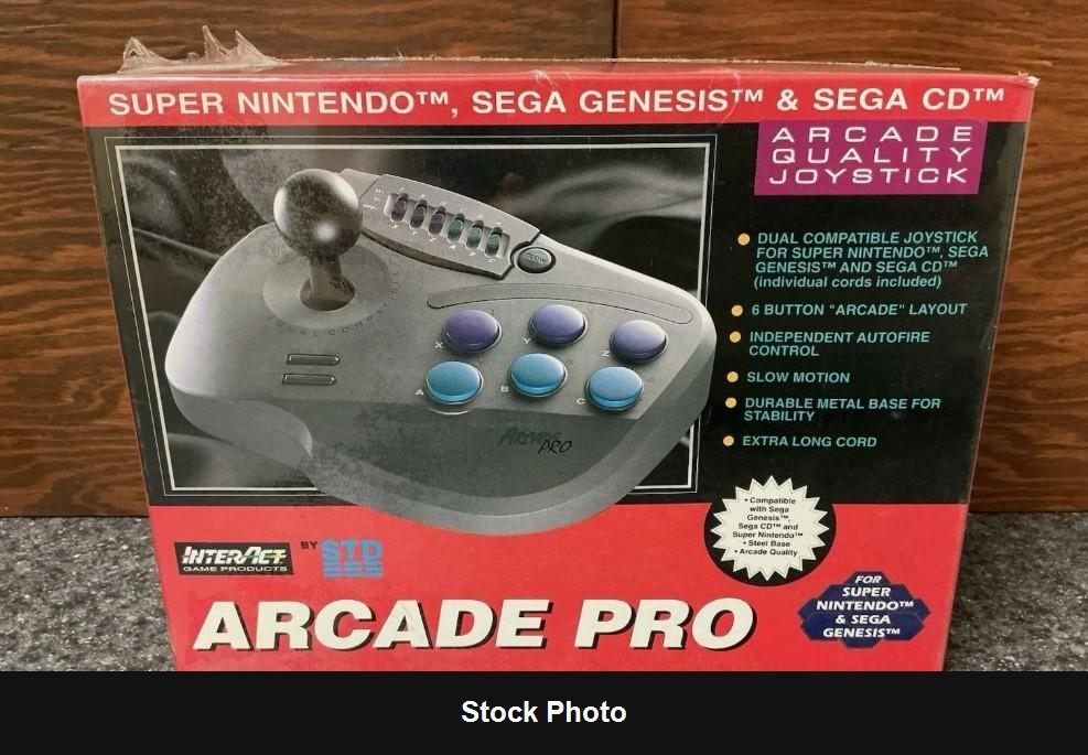 Arcade Pro Joystick (Super Nintendo) - Nintendo Accessories
