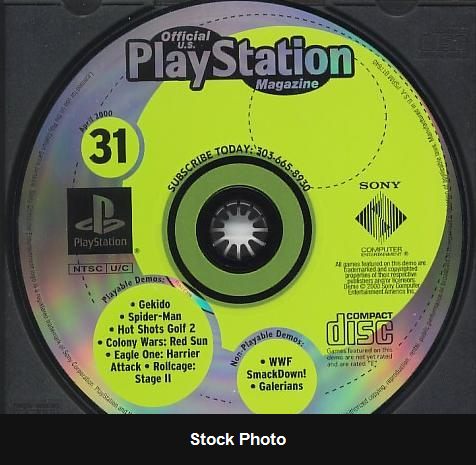 Official U.S. PlayStation Magazine Demo Disc 31 - PlayStation