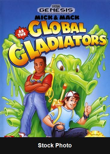 Mick and Mack Global Gladiators - Sega Genesis