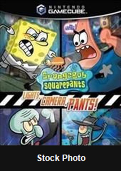 SpongeBob SquarePants Lights Camera Pants - Gamecube