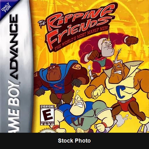Ripping Friends World's Most Manly Men - Game Boy Advance