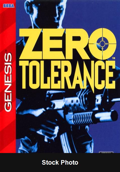 Zero Tolerance - Sega Genesis