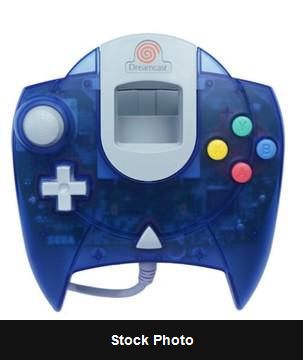 Blue Sega Dreamcast Controller (Sega Dreamcast) - Sega Accessories