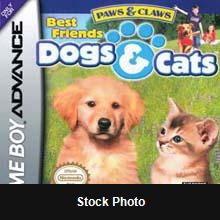 Paws and Claws Dogs and Cats Best Friends - Game Boy Advance
