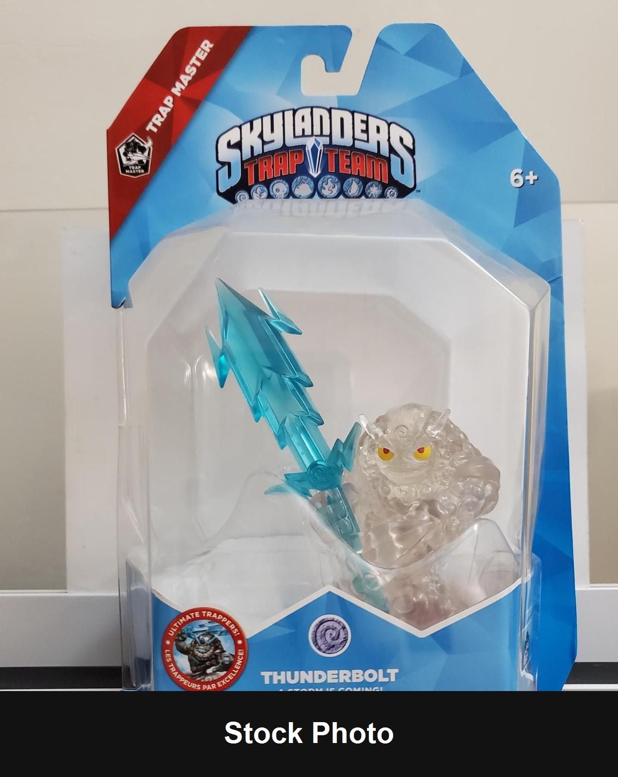 Thunderbolt - Trap Team, Clear - Skylanders