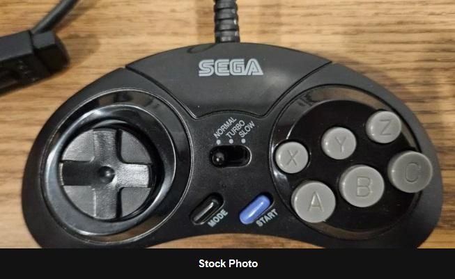 Sega Genesis 6 Button Controller MK-1470 Turbo (Sega Genesis) - Sega Accessories