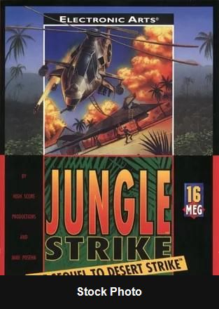 Jungle Strike - Sega Genesis