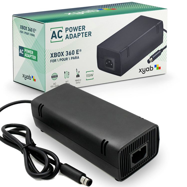 AC Adapter For Xbox 360 Slim (New) - XBOX Accessories