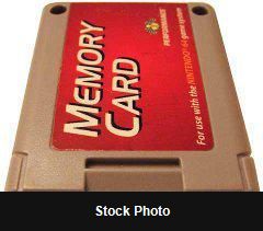 N64 Memory Card (Nintendo 64) - Nintendo Accessories