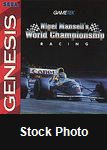 Nigel Mansell's World Championship Racing - Sega Genesis