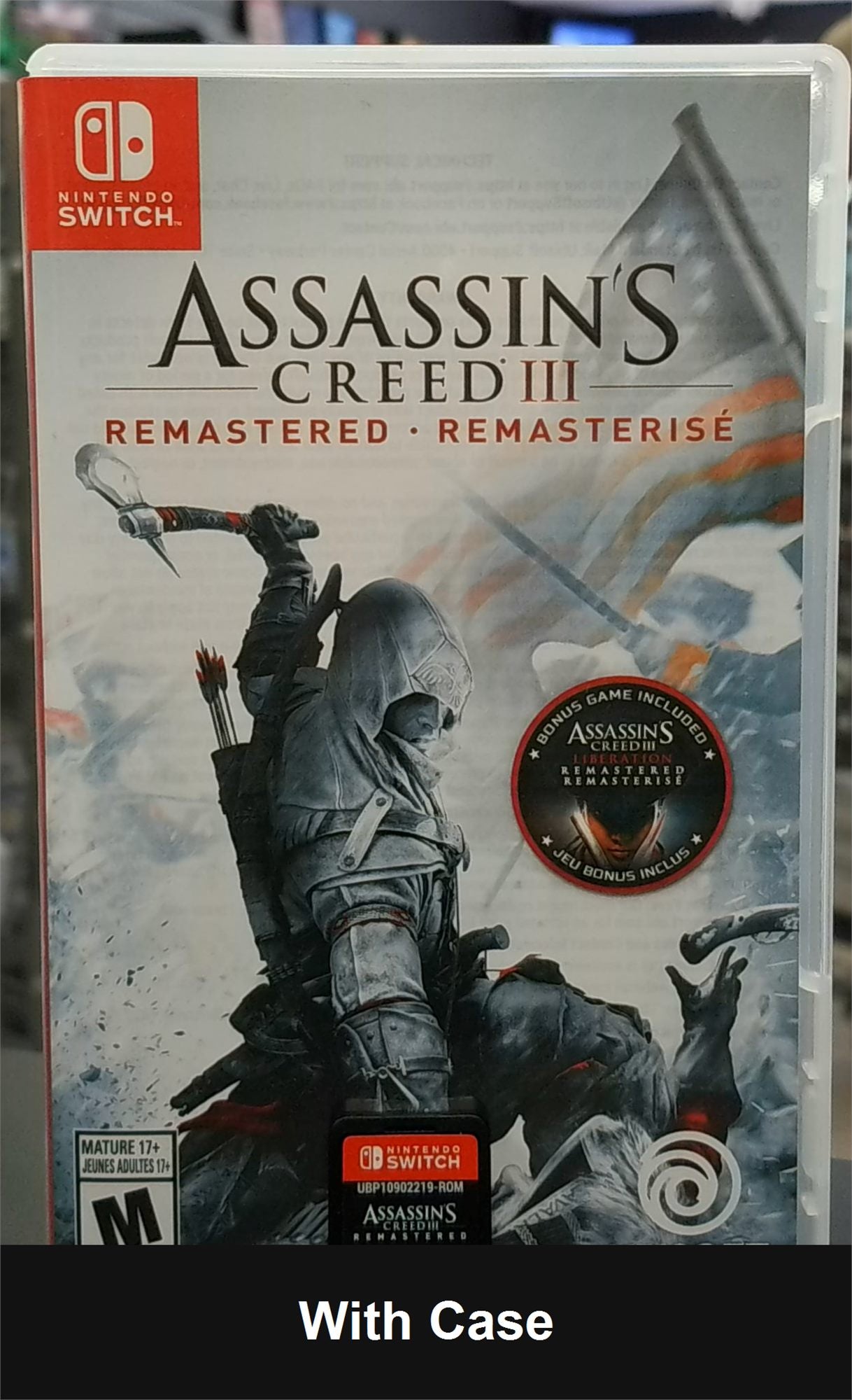 Assassin's Creed III Remastered - Nintendo Switch