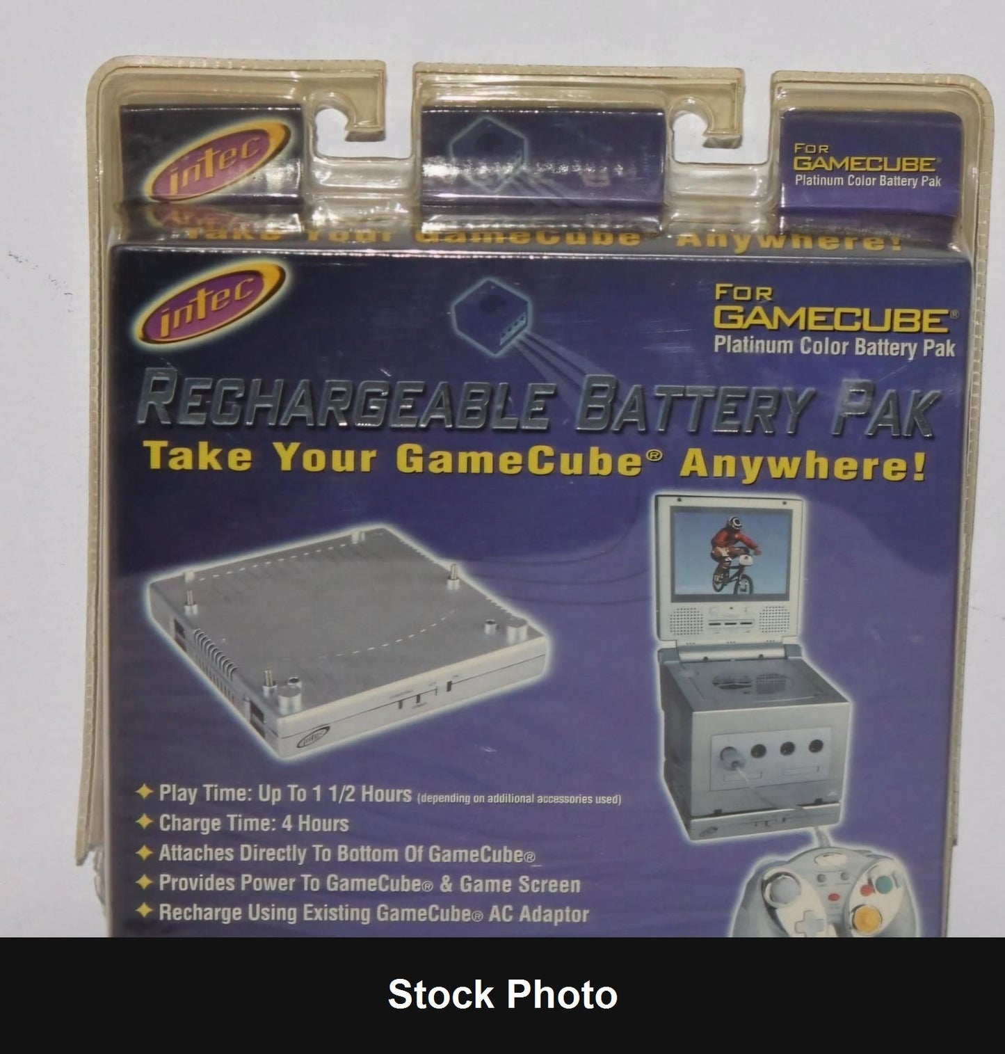 Intec Rechargeable Battery Pak (Gamecube) - Nintendo Accessories