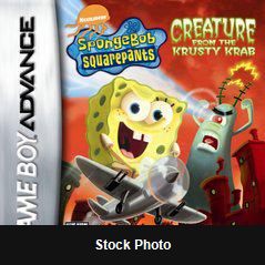SpongeBob SquarePants Creature from Krusty Krab - Game Boy Advance