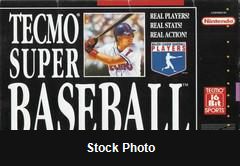 Tecmo Super Baseball - Super Nintendo
