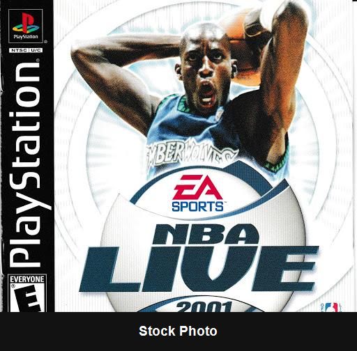 NBA Live 2001 - PlayStation
