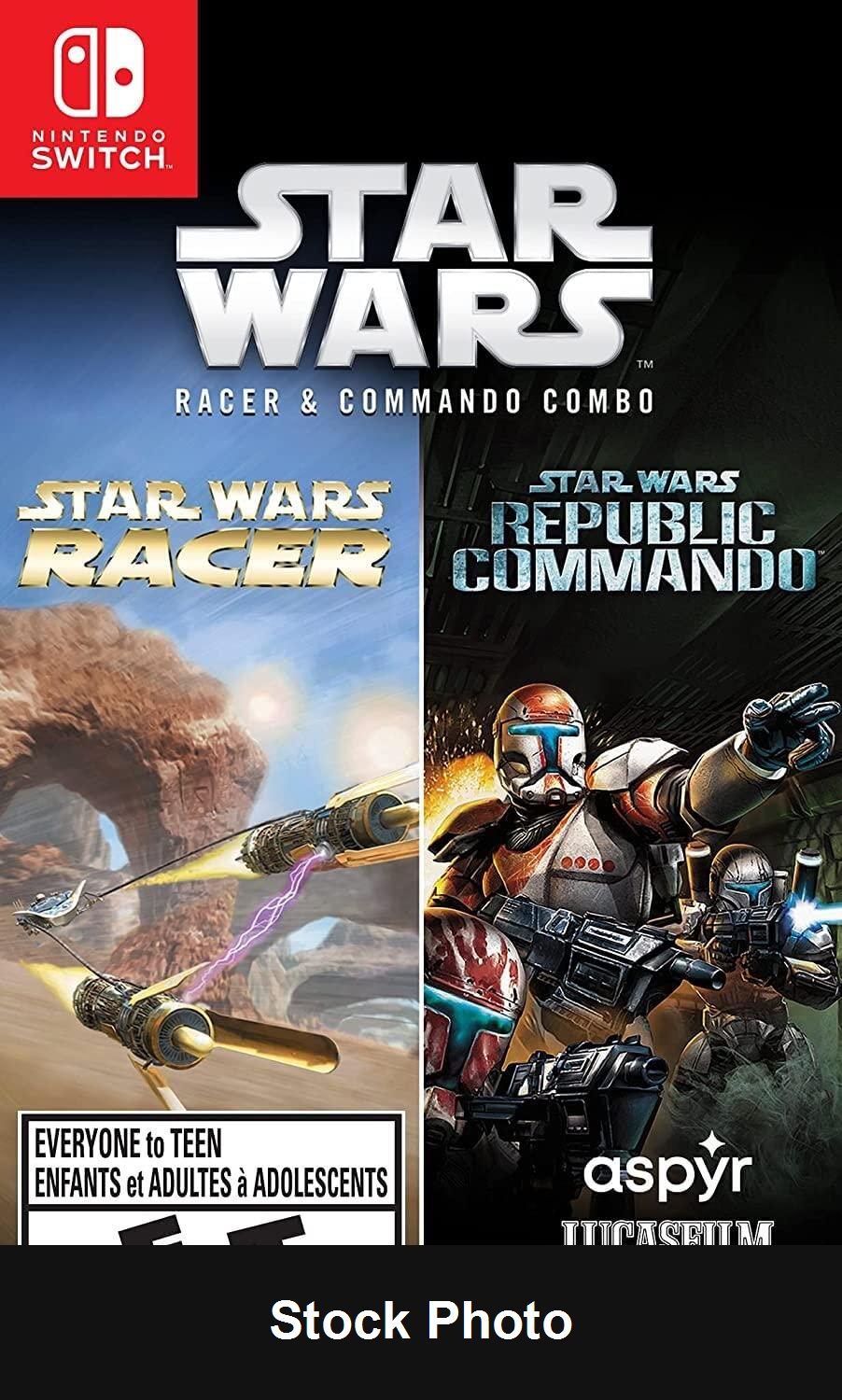 Star Wars Racer and Commando Combo - Nintendo Switch