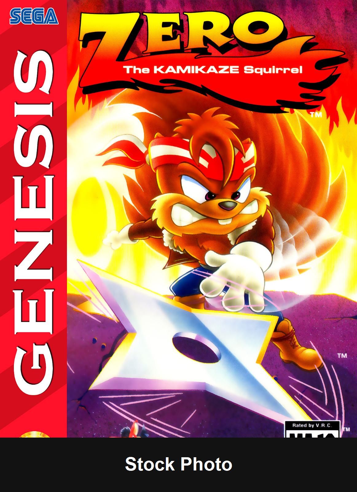 Zero the Kamikaze Squirrel - Sega Genesis