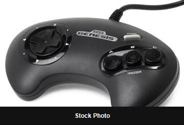 Sega Genesis 3 Button Controller (Sega Genesis) - Nintendo Accessories