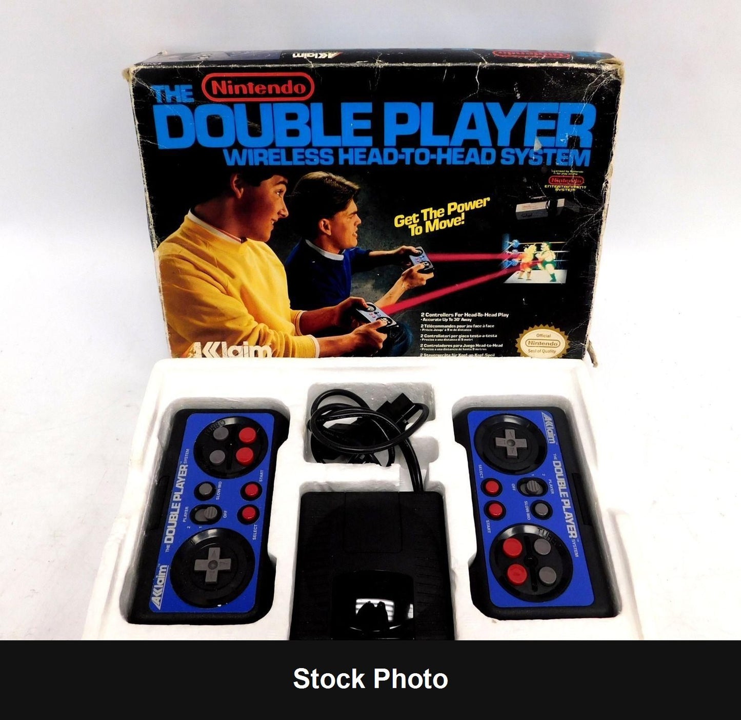 Acclaim Double Player Wireless Controllers (NES) - Nintendo Accessories