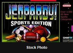 Jeopardy Sports Edition - Super Nintendo