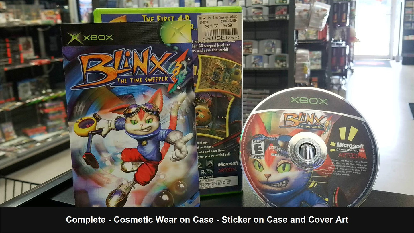 Blinx Time Sweeper - Xbox