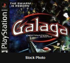 Galaga Destination Earth - Playstation