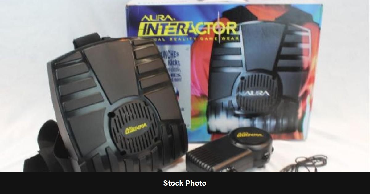 Aura Interactor Game Vest (Sega Genesis) - Nintendo Accessories