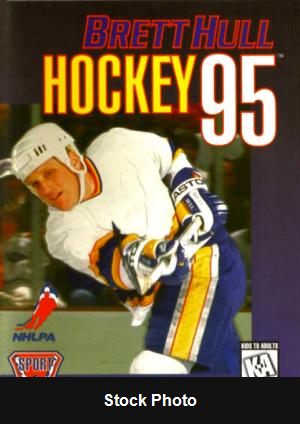 Brett Hull Hockey 95 - Sega Genesis