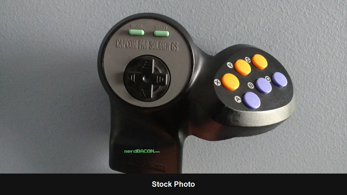 Capcom Pad Soldier GS (Sega Genesis) - Nintendo Accessories