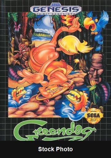 Greendog Beached Surfer Dude - Sega Genesis