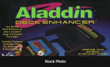 Aladdin Deck Enhancer (NES) - Nintendo Accessories
