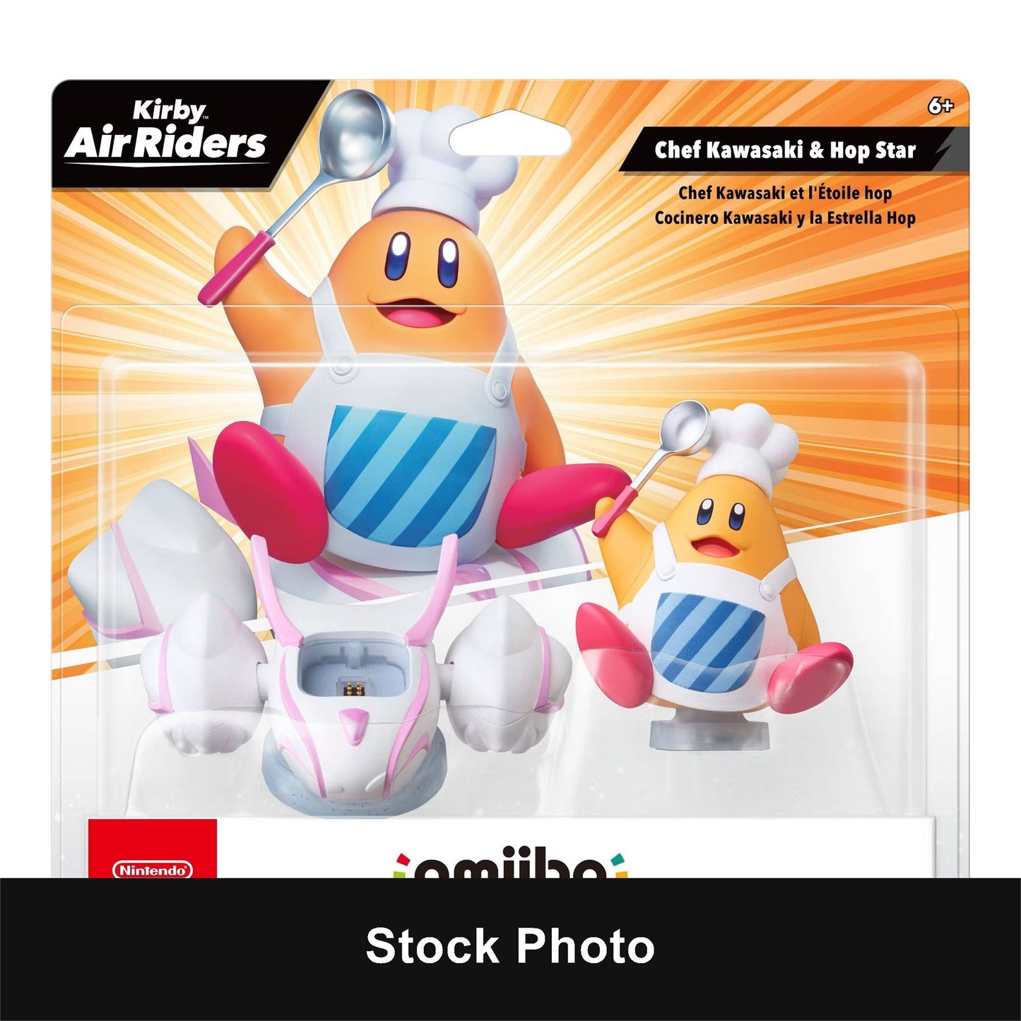 Kirby Air Riders Series - Chef Kawasaki & Hop Star (New) - Amiibo