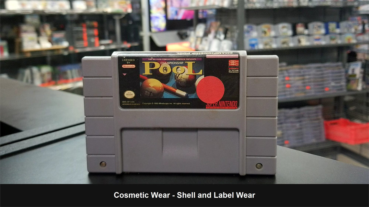 Championship Pool - SNES