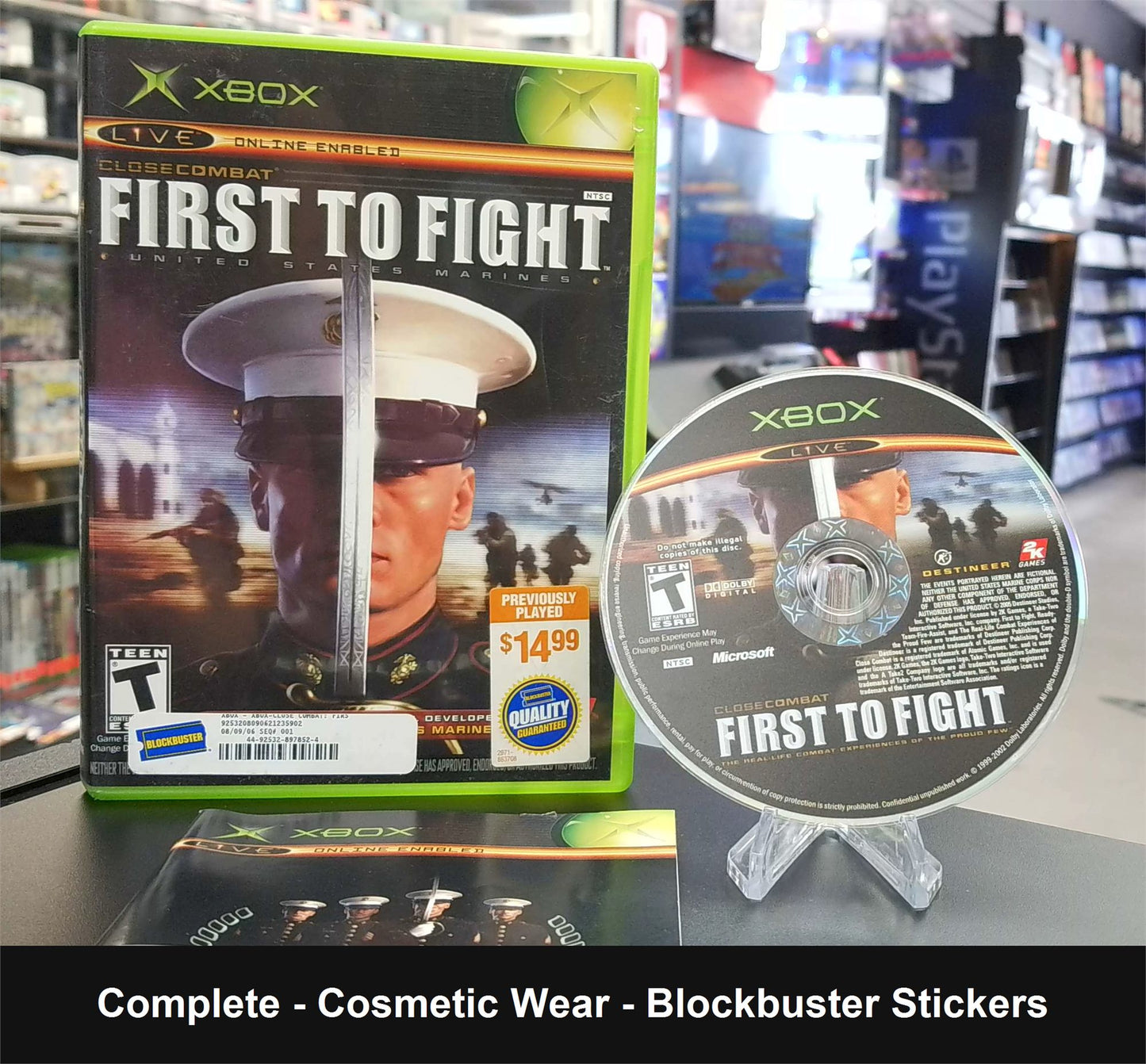 Close Combat First to Fight - Xbox