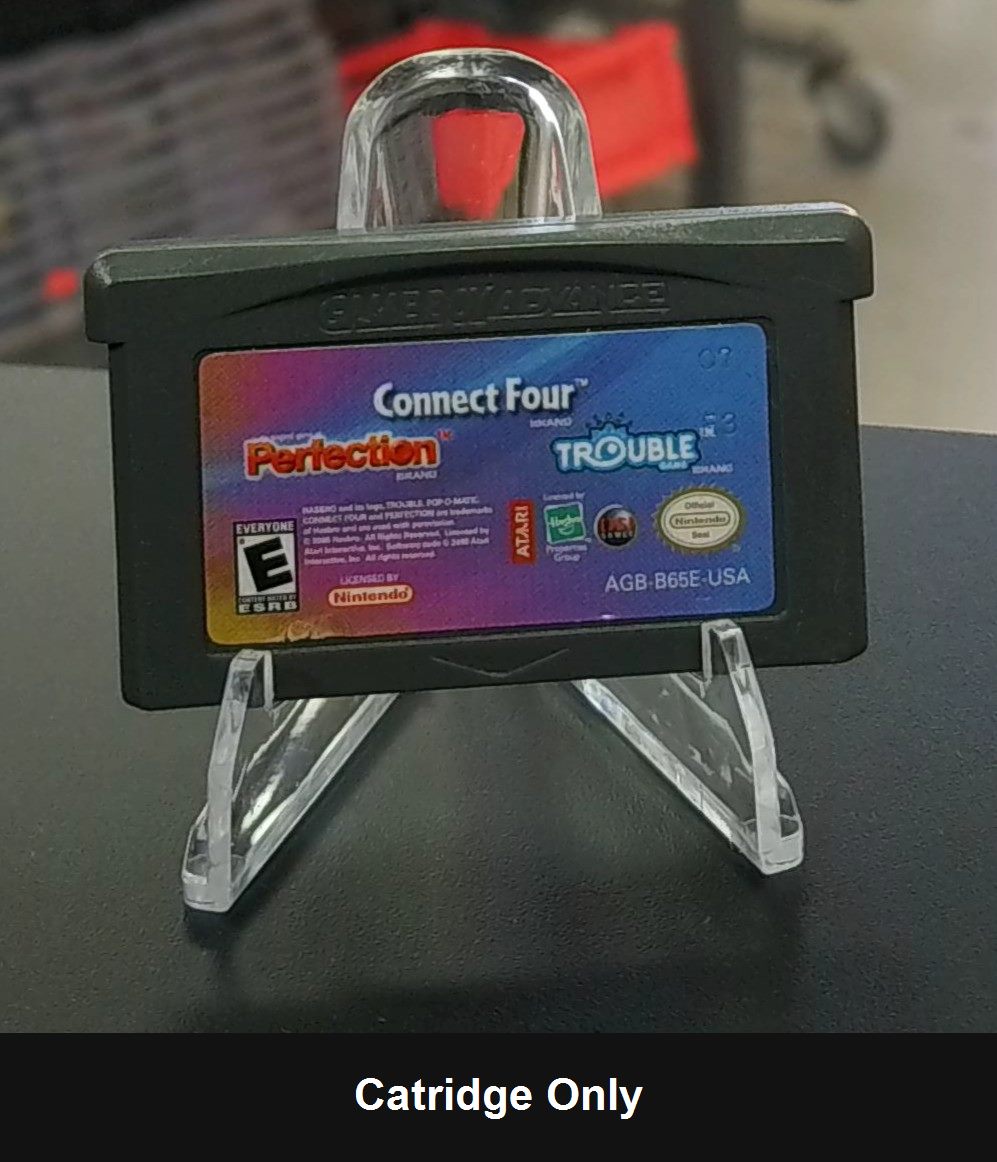 Connect Four/Trouble/Perfection - Game Boy Advance