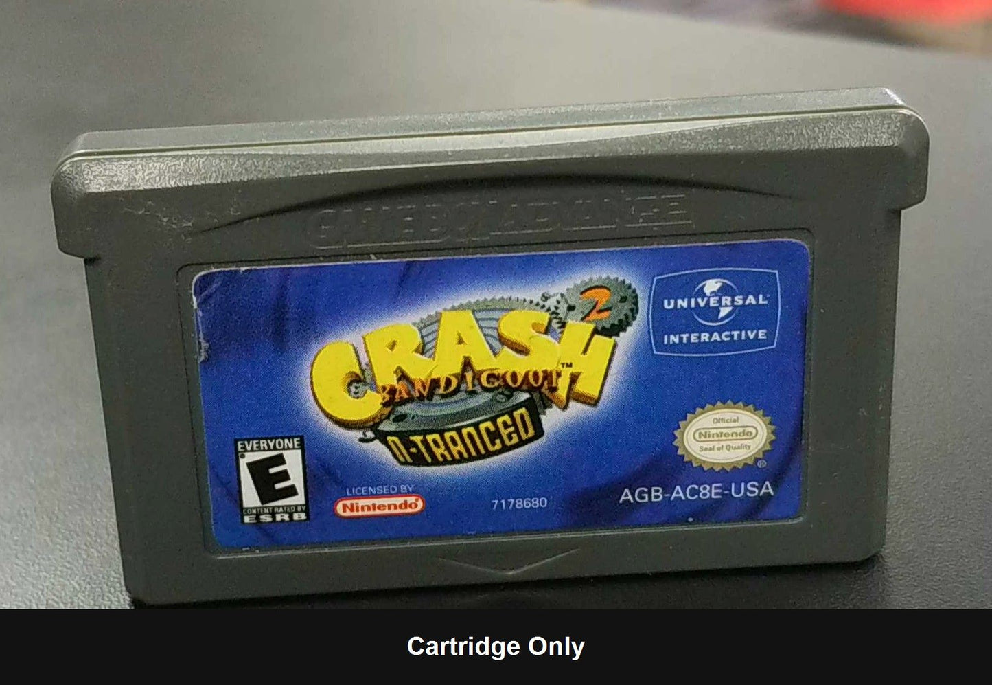 Crash Bandicoot 2 N-tranced - Game Boy Advance