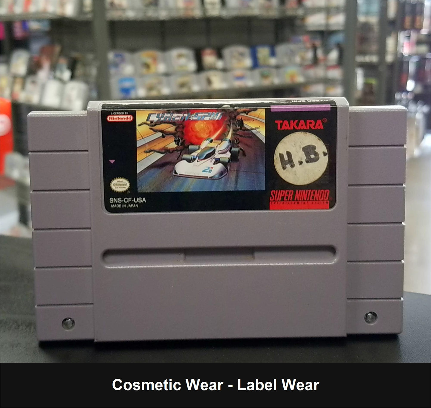 Cyber Spin - SNES