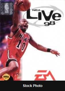 NBA Live 98 - Sega Genesis