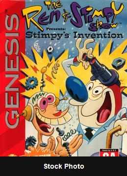 The Ren and Stimpy Show Stimpy's Invention - Sega Genesis