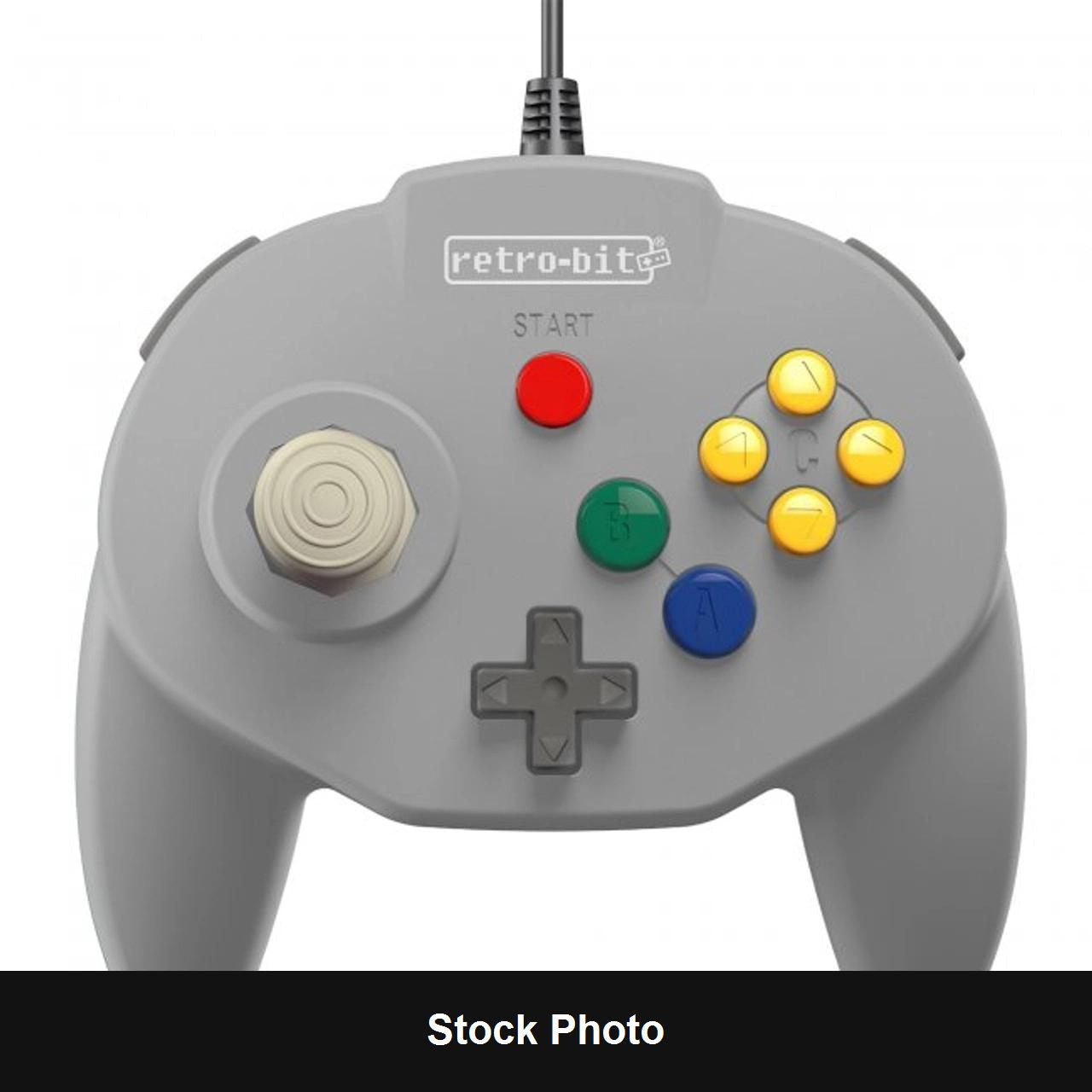Retro-Bit Tribute 64 Gray (Nintendo 64) - Nintendo Accessories