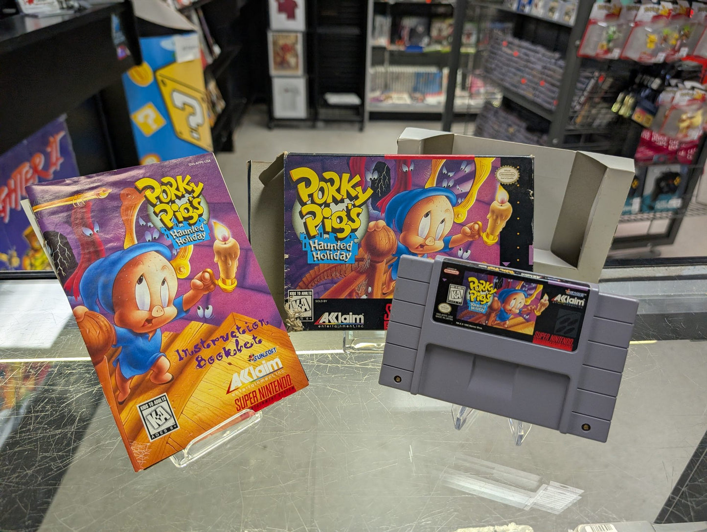 Porky Pig's Haunted Holiday - Super Nintendo