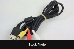 Stereo AV Cable (Sega Dreamcast) - Sega Accessories