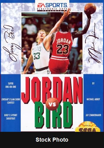 Jordan vs Bird: One-On-One - Sega Genesis