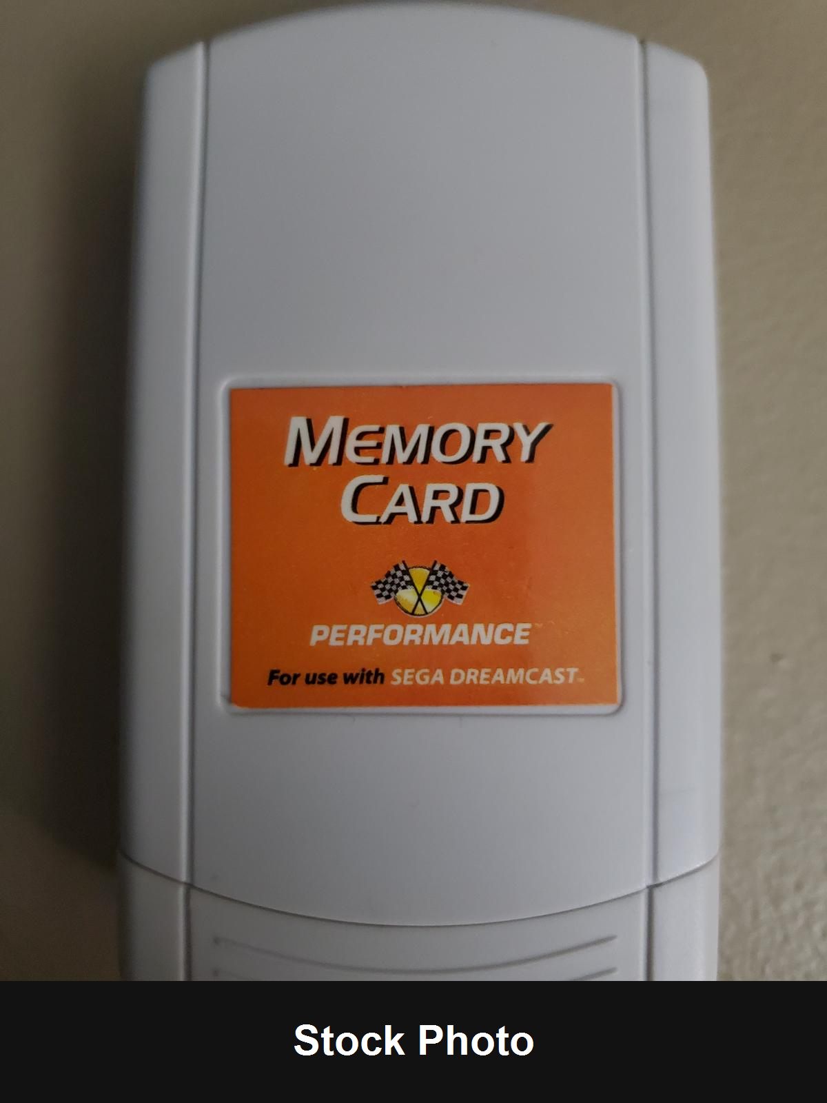 Performance Memory Card (Sega Dreamcast) - Sega Accessories