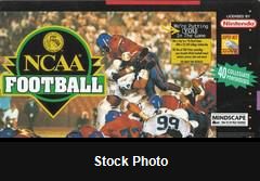 NCAA Football - Super Nintendo