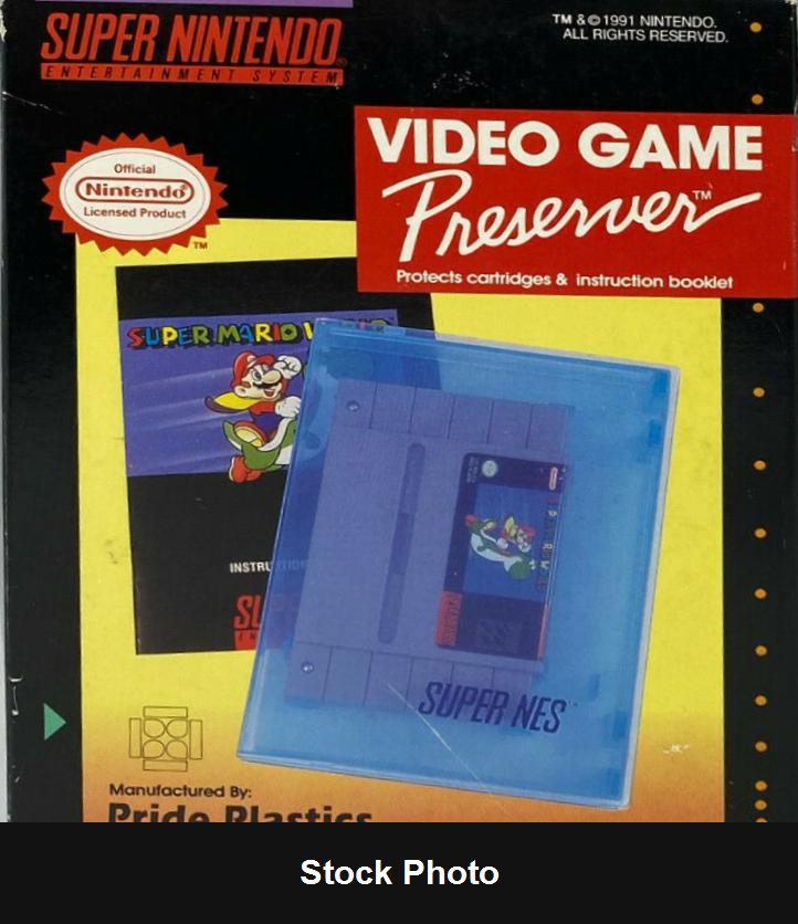 Super Nintendo Video Game Preserver Case (Super Nintendo) - Nintendo Accessories