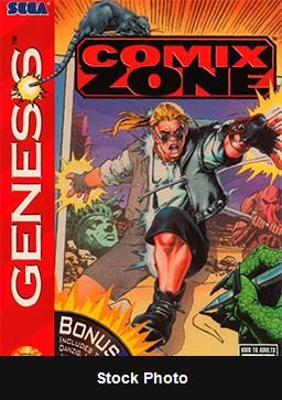 Comix Zone - Sega Genesis