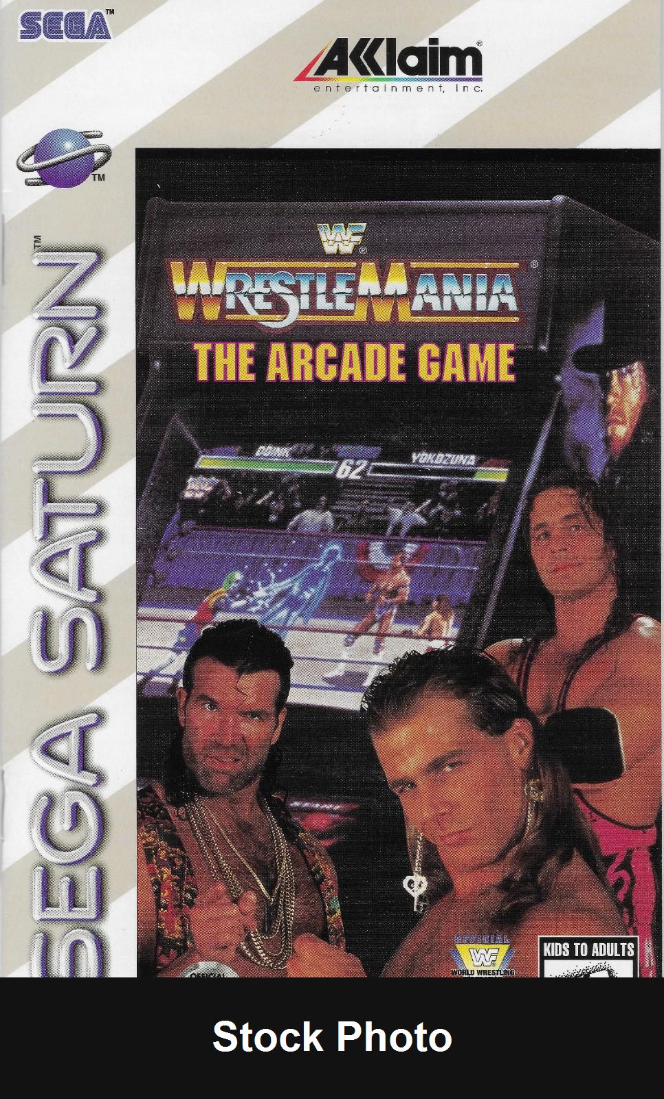 WWF Wrestlemania The Arcade Game - Sega Saturn
